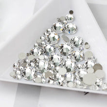 YanRuo Crystal Flatback Glass Strass Diamond Design Mini Glitter Rhinestone Manicure Beauty Accessories Decorations For Nail Art