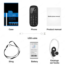 Unlocked Mini Mobile Phone Bluetooth Earphone Voice Changer Dialer Automatic Call Recording Magic Voice Portable Cheap Cellphone