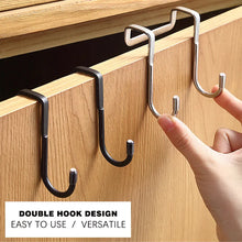 Stainless Steel Hook Free Punching Double S-Shape Hook for Home