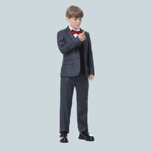 Nimble Spring Autumn Formal Boy Suit for Weddings Children Party Host Costume Wholesale Clothing 3Pcs/Set Blazer Vest Pants