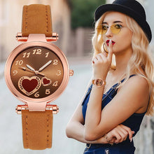 Women's Watches Brand Luxury Fashion Ladies Watch Leather Watch Women Female Quartz Wristwatches Montre Femme Relogio Feminino