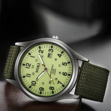 SOKI Nylon Strap Quartz Wristwatcheh Men Sports Watches Casual Military Watch Quartz Wrist Watch Relogio Masculino