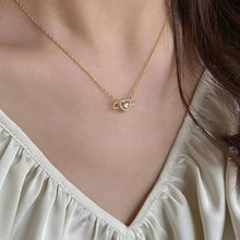 Dainty Sweet Heart Shape Necklace For Women Simple Fashion Pendant Clavicle Chain Choker Accessories Party Gift Jewelry Girl New