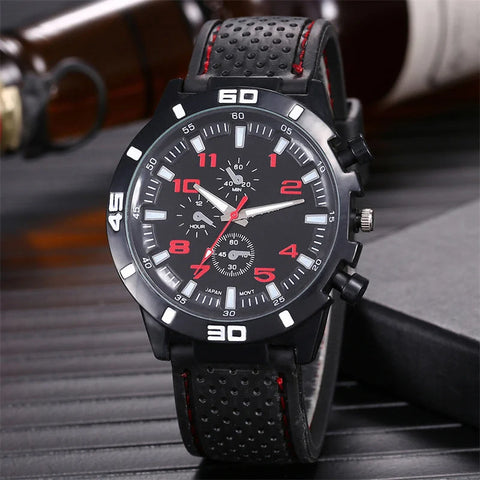 Famous Brand Quartz Men Watches Luxury Male Clock Sport Mens Watch Fashion Silicone Strap Student Wristwatches Wholesale